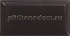 Equipe Metro 20124 Black Matt Настенная плитка 10x20 см