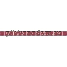 Ceramica Classic Stripes Бордюр бусинка бордовый 1,3х20 см