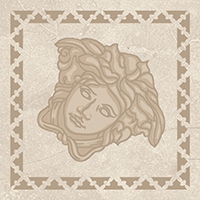 Versace Emote 262591 Crema Marfil Tozzetto Вставка 10x10 см