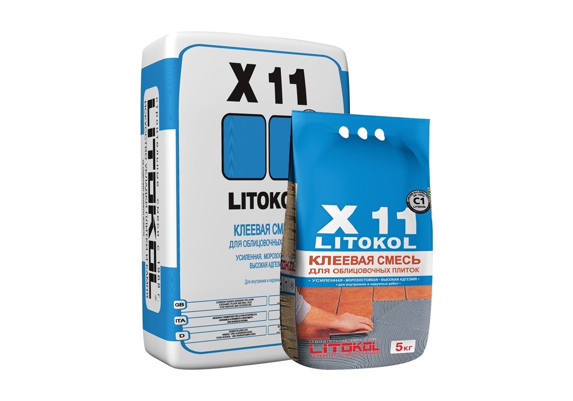 Сухая клеевая смесь LitoKol Х11 5 кг