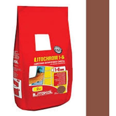 Litokol Затирочная смесь Litochrom 1-6 С.510 охра алюм.мешок 2 кг