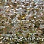 Architeza Морской перламутр Brownlip MOP Shell Стеклянная мозаика 30х30 (кубик 1х1,5) см