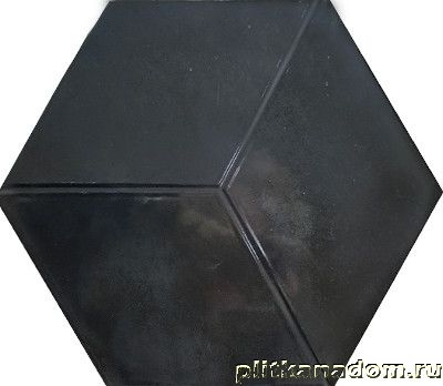 Pamesa Ceramica Kingsbury Negro Черный Матовый Керамогранит 19,8х22,8 см