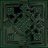 Tubadzin Tinta Green Декор (7 разных элементов) 14,8x14,8 см