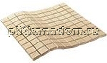 Casalgrande Padana Marte Crema Marfil Mosaico 2,5х2,5 Su Rete Levigato Мозаика 30х30 см