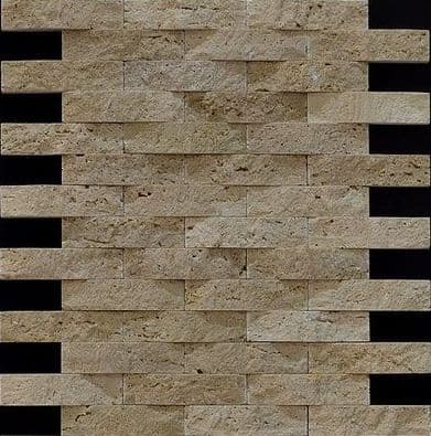 Chakmaks Mosaic 3D Fusion Stone Ancient Wall CL Мозаика 24,1х30 (1,5х7,6; 0,5х7,6; 2х10; 2х5)