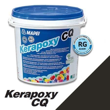 Mapei Kerapoxy CQ N.120 NERO UN. затирочная смесь 3 кг