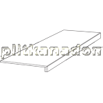 Casalgrande Padana Steeltech Gradone Аssemblato Lappato Ступень 33х90 см