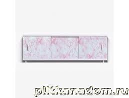 Alavann Оптима Экран для ванн 1,7 м пластик нежно-розовый мрамор (20)