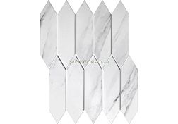 Orro Mosaic Orro Ceramic Royal Carrara Белая Матовая Мозаика 25,8х31,3 см