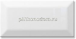 Tau Ceramica Biselado Classic White BR Настенная плитка 7,5х15 см
