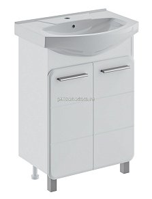 Runo Эрика 00-00004147 Тумба под умывальник Элеганс 60 см