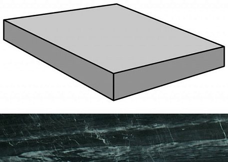 Apavisa Nanoessence black lap gr ang Керамогранит 89,46x89,46 см