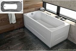 Kolpa San String Акриловая ванна, комплектация Optima 180x80