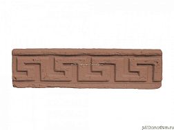 UniStone Меандр Коричневый Карниз узкий линейный 26,4x8,5x2,5 см