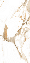 Flavour Granito Satvario Gold Glossy Белый Полированный Керамогранит 60x120 см
