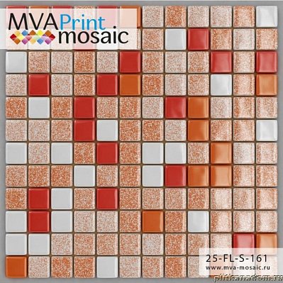 MVA-Mosaic 25ST-S-161 Стеклянная мозаика 31,7x31,7 (2,5х2,5)