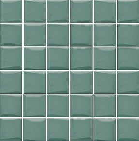 Керама Марацци Анвер 21042 Настенная плитка зеленая 30,1х30,1 см