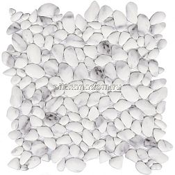 L Antic Colonial Boulder Mosaics Carrara Мозаика 30,5х30,5 см