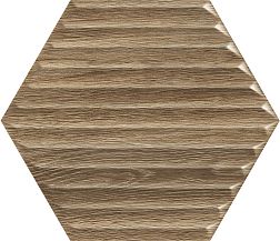 Paradyz Woodskin Wood Heksagon Struktura B Настенная плитка 19,8х17,1 см