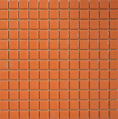 MVAPrintMosaic Мозаика стеклянная Моно 25FL-M-056 Оранжевый 31,5х31,5 см