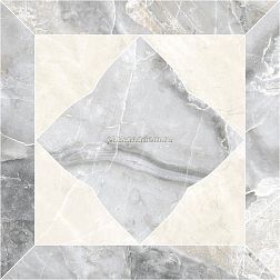 Kerranova Canyon K-905-LR-t01-cut Grey Вставка 20х20 см