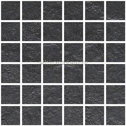 Seranit Riverstone Black Рельефная Мозаика 5х5 30х30 см