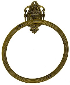 Полотенцедержатель кольцо Art&Max Impero AM-1231-Вr, бронза