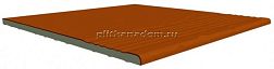 Stroeher Keraplatte Terra 215 Patrizierrot Ступень с насечками без угла 30х24 см
