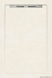 Aquanit Slope Душевой поддон из керамогранита, цвет Arc Beyaz, 80x120