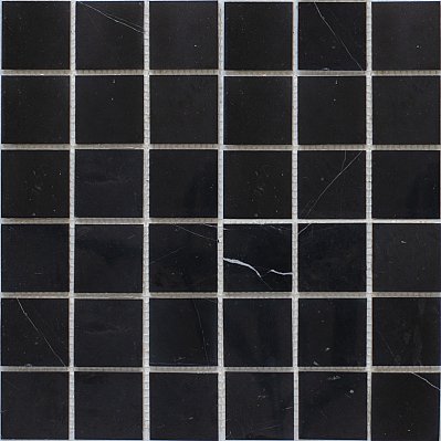 Starmosaic Wild Stone Black Polished (JMST056) Мрамор Мозаика 30,5х30,5 (4,8х4,8)