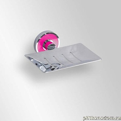 Bemeta Trend-i 104108082f Прямоугольная мыльница, розовая основа