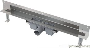 Alca Plast Spa APZ5-EDEN-850 Дренажная система для монтажа в стену (Нержавеющая сталь глянцевая)