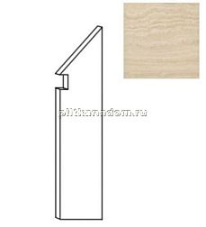 Atlas Concorde Marvel Pro Travertino Alabastrino Battiscopa Sag. DX Плинтус 7,2x30 см