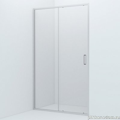 Душевая дверь Iddis Zodiac глянцевый алюминиевый профиль 120х195 см (ZOD6CS2i69)