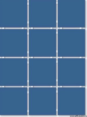 Конфетти синий 1234 полотно 30х40 из 12 частей (9,9х9,9)