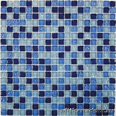 Bonaparte Мозаика стеклянная Blue Drops 30х30