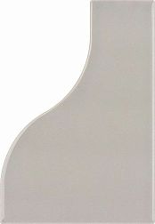 Equipe Curve 28845 Grey Серая Глянцевая Настенная плитка 8,3x12 см