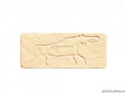 UniStone Наскальная живопись 4 Желтый Вставка 14,4х29,4x2,3 см