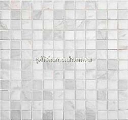 Caramelle Pietrine 7 мм Dolomiti Bianco Pol Мозаика 29,8х29,8х0,7 (2,3х2,3) см