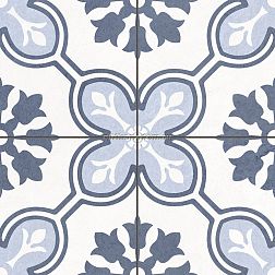 Etili Seramik Chateau Blue Pre-cut Голубой Матовый Керамогранит 45x45 см