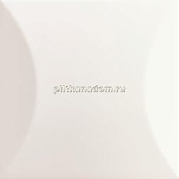 Ava Ceramica UP Cuscino White Matte Белая Матовая Настенная плитка 10x10 см