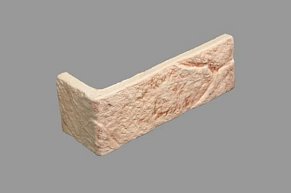Камнелит Искусственный Камень Кирпич Классик Бежевый Угол 6,3х23 см