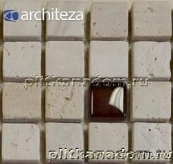 Architeza Pantheon PAN_ AP_ 65 Стеклянная мозаика 30х30 (кубик 1,5х1,5) см