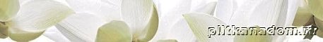Cerrol City white lilies listwa Бордюр 6x50