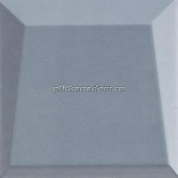 Ava Ceramica UP Lingotto Blue Matte Голубая Матовая Настенная плитка 10x10 см