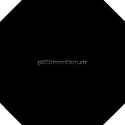 Vives Monocolor Octogono Negro Напольная плитка 31,6x31,6 см