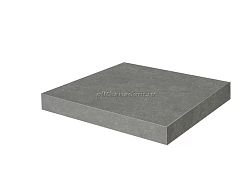 Kerama Marazzi Касабланка KM6012G0161RGCA Ступень HP угловая клееная серый тёмный 33x33 см