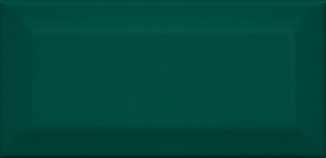 Керама Марацци Клемансо 16058 Настенная плитка зелёный грань 7,4х15 см