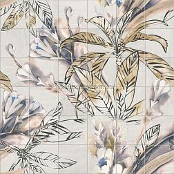 Mainzu Murales Mural Autumn Leaves Микс Матовое Панно 120x120 (компл. 36шт. 20x20) см
